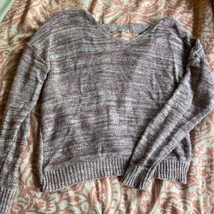 Express open back Sweater